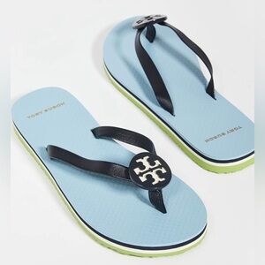 Tory Burch Mini Flip Flops- Size 8